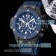 Best Copy Hublot Big Bang Unico Chronograph Blue DLC Rose Gold Watches with Quick-change Strap (2)_th.jpg